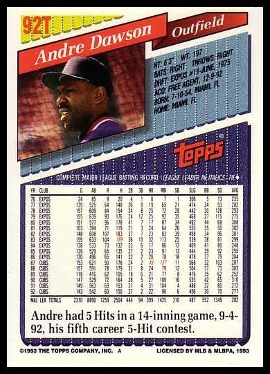 1993 Topps Traded